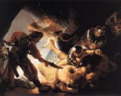 Blinding of Samson - Rembrandt van Rijn