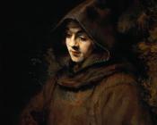 Rembrandt's son Titus, as a monk