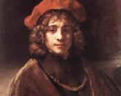 The Artist's Son Titus c. 1657 - Rembrandt van Rijn