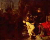 Suzanna in the Bath - Rembrandt van Rijn