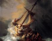 Christ In The Storm On The Sea Of Galilee - Rembrandt van Rijn